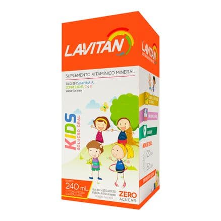 Lavitan Kids Solução 240ml - Portal do Médico