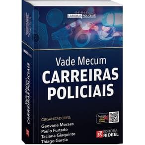 Livro - Vade Mecum Carreiras Policiais - Moraes - 1ª edição - Portal do Médico