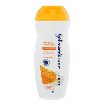 Loção Hidratante Johnson Body Lotion Nutrição Protetora 200ml - Portal do Médico