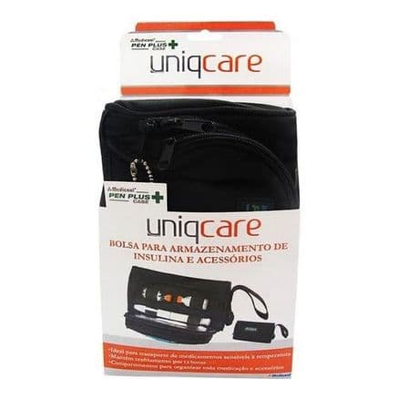 Bolsa para Armazenamento de Insulina e Acessórios Uniqcare Pen Plus Case - Portal do Médico