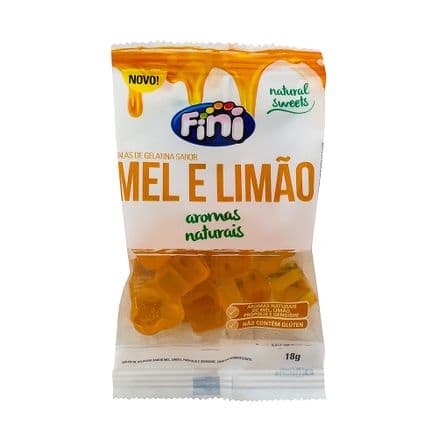 Fini Natural Sweets Mel e Limão 18g - Portal do Médico