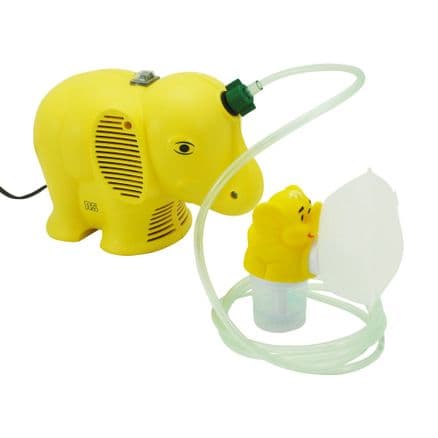 Inalador Nebulizador Ns Inalafante Amarelo - Portal do Médico