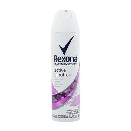 Desodorante Antitranspirante Rexona Active Emotion Aerosol 150ml - Portal do Médico