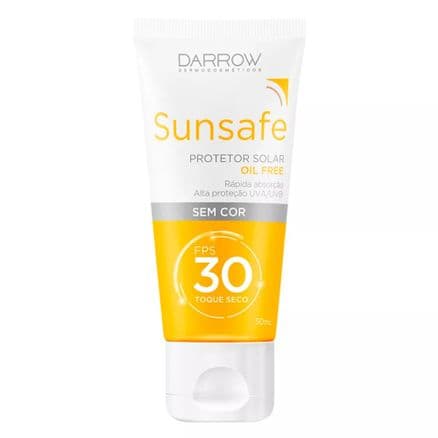 Protetor Solar Sunsafe Toque Seco FPS 30 Loção 50ml - Portal do Médico