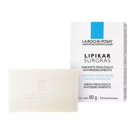 Lipikar Surgras La Roche Posay Sabonete Fisiológico 80g - Portal do Médico