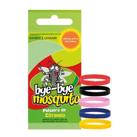 Pulseira de Citronela Bye Bye Mosquito Repelente 1 unidade - Portal do Médico