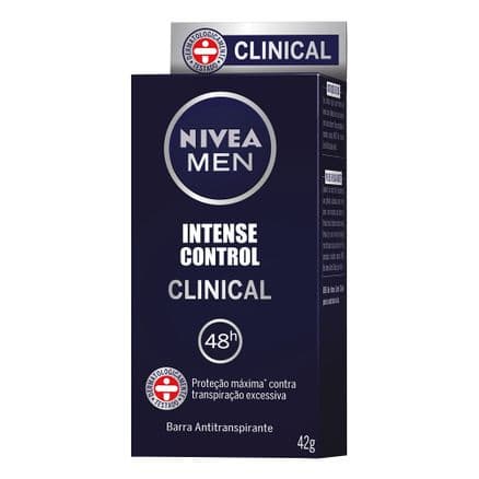 Desodorante Nivea Men Clinical Intense Control 42g - Portal do Médico