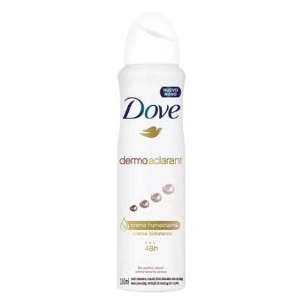 Desodorante Aerosol Antitranspirante Dove Dermo Aclarant 150ml - Portal do Médico