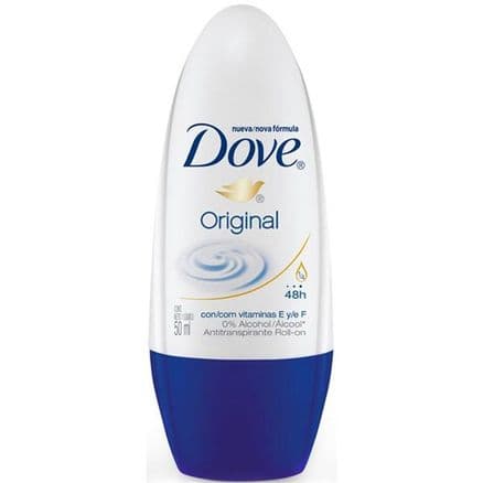 Desodorante Roll-On Dove Feminino Original 50ml - Portal do Médico