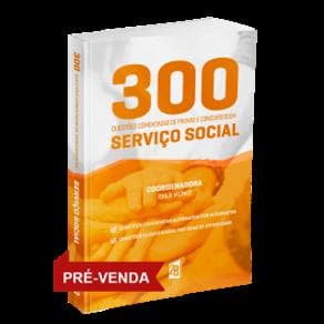 Livro - 300 Questões Comentadas de Provas e Concursos em Serviço Social - Firmino - 1ª edição - Portal do Médico