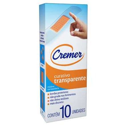 Curativo Cremer Care Transparente 10un - Portal do Médico