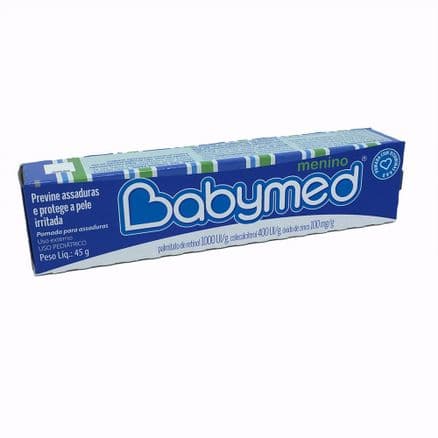 Babymed Menino Pomada com Cheirinho Suave de Bebê 45g - Portal do Médico
