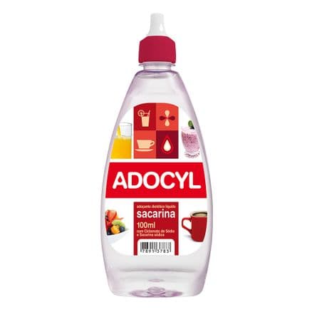 Adoçante Adocyl Ciclamato e Sacarina Sódica 100ml - Portal do Médico