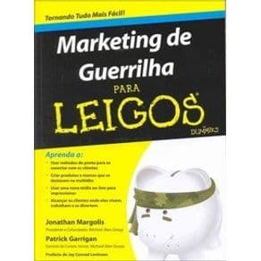 livro - Marketing de Guerrilha para Leigos - Margolis - 1a. edição - Portal do Médico