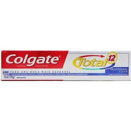 Creme Dental Colgate Total 12 Professional Clean 70g - Portal do Médico