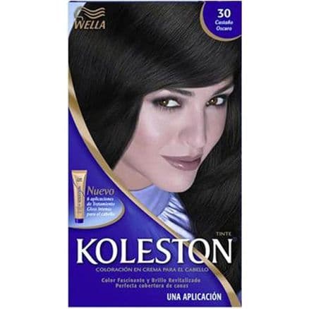 Tintura Permanente Koleston 30 Castanho Escuro - Portal do Médico