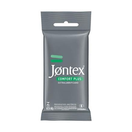Preservativo Jontex Comfort Plus 6 unidades - Portal do Médico