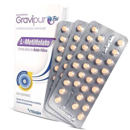 Gravipur Tri 90 comprimidos - Portal do Médico