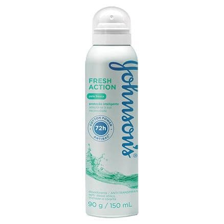 Desodorante Aerosol Johnson Fresh Action 150ml - Portal do Médico