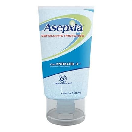 Gel de Limpeza Esfoliante Asepxia Esfoliante Profundo 150ml - Portal do Médico