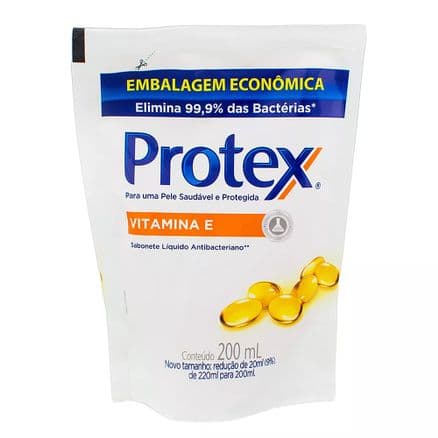 Sabonete Líquido Protex Vitamina E Refil 200ml - Portal do Médico