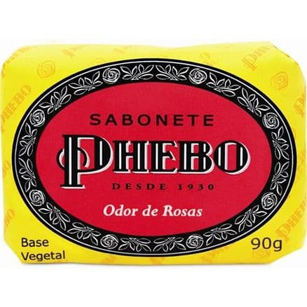 Sabonete em Barra Glicerinado Phebo Odor de Rosas 90g - Portal do Médico