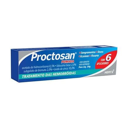 Proctosan Pomada 20g - Portal do Médico