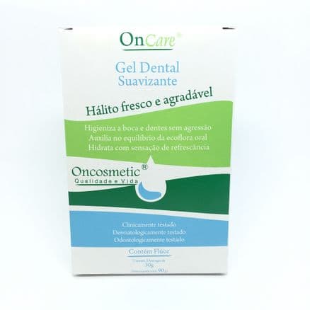 Oncare Gel Dental Suavizante 3 bisnagas de 30g - Portal do Médico