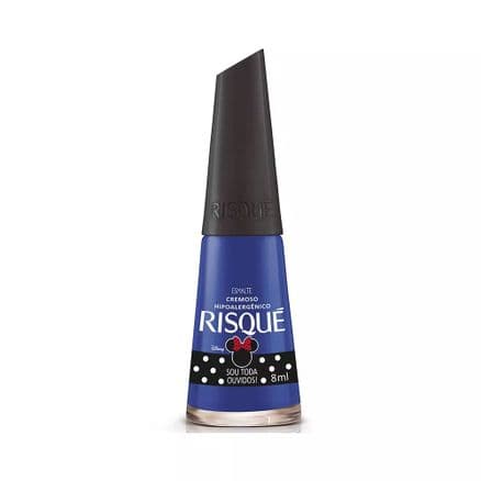 Esmalte Risqué Coleção Minnie Cremoso Sou Toda Ouvidos - Portal do Médico