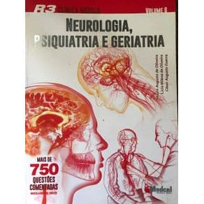 Livro - SIC R3 Clínica Médica - Neurologia, Psiquiatria e Geriatria  - vol. 6 - Oliveira - 1ª edição - Portal do Médico