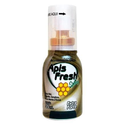 Aromatizante Bucal Apis Fresh Extra Forte com Própolis Spray 35ml - Portal do Médico