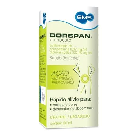 Dorspan Composto Gotas 20ml - Portal do Médico