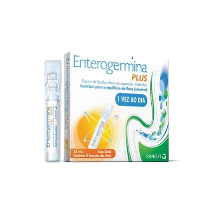 Enterogermina Plus 5 frascos 5ml - Portal do Médico