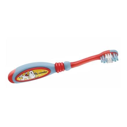 Escova Dental Condor Snoopy Extra Macia 0-2 anos com Capa Protetora - Portal do Médico