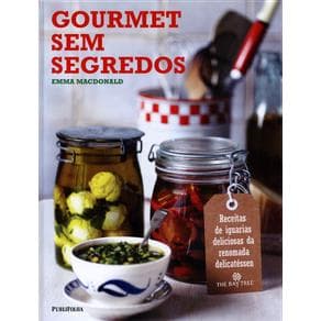 Livro - gourmet sem Segredos - Macdonald - 1º edição - Portal do Médico