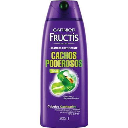 Shampoo Garnier Fructis Cachos Poderosos 200ml - Portal do Médico