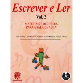 Livro - Escrever e Ler - Vol 2 - Curto @@ - 1ª edição - Portal do Médico