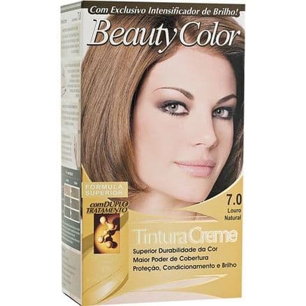 Tintura Permanente Beauty Color 7.0 Louro Natural - Portal do Médico
