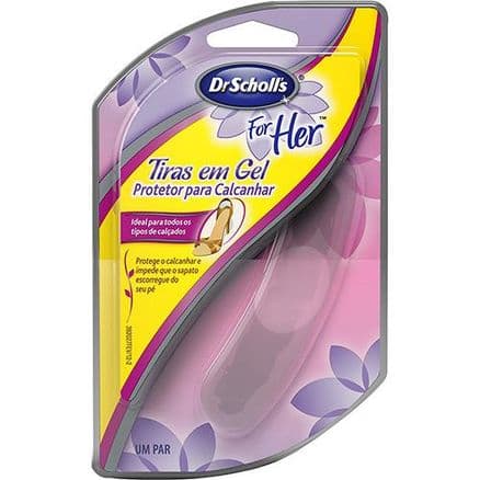 Protetor para Calcanhar Tiras em Gel Dr Scholls Feminino 1 Par - Portal do Médico