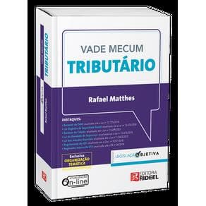 Livro - Vade Mecum Tributário  - Legislação Objetiva - Matthes - 1ª edição - Portal do Médico