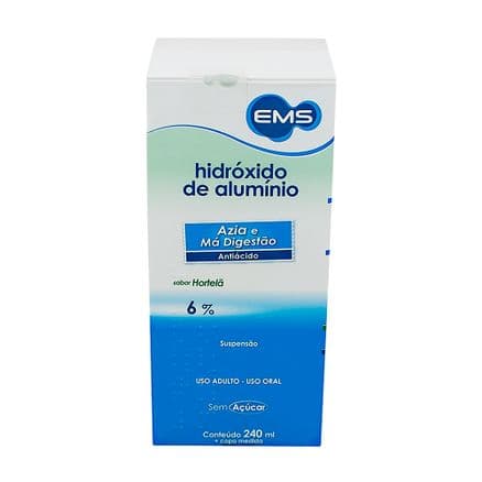 Hidróxido Aluminio 240ml Generico Ems - Portal do Médico