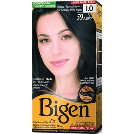Tintura Permanente Bigen 5.9 Preto Azulado - Portal do Médico