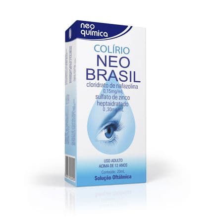 Colírio Neo Brasil Solução Oftálmica 20ml - Portal do Médico
