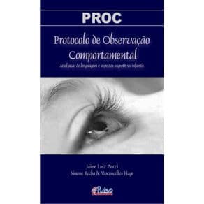 Livro - PROC Protocolo de Observação Comportamental - Zorzi - 1ª edição - Portal do Médico