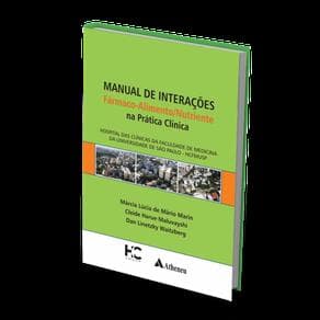 Livro - Manual de Interações Fármaco-Alimento/Nutriente na Prática Clínica - Marin - 1ª edição - Portal do Médico