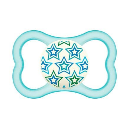 Chupeta Mam Air Night Silicone Silk Teat Ortodôntica +6 Meses Cores e Desenhos Sortidos Boys 1 Unidade - Portal do Médico