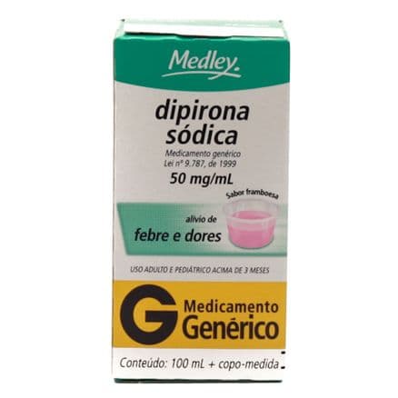 Dipirona Sodica Solução Oral 100ml - Portal do Médico