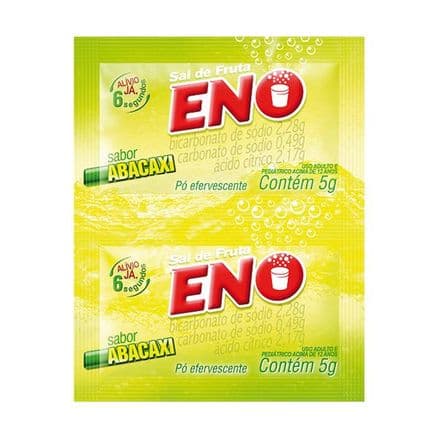 Sal de Fruta Eno Efervescente Abacaxi 2 sachês de 5g - Portal do Médico