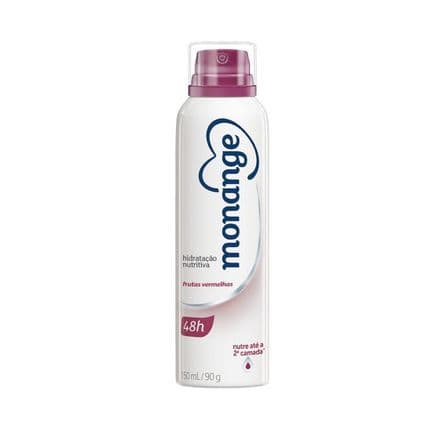 Desodorante Monange Aerosol Frutas Vermelhas 90g - Portal do Médico