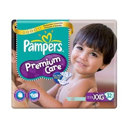 Fralda Pampers Premium Care Mega XXG 32 unidades - Portal do Médico